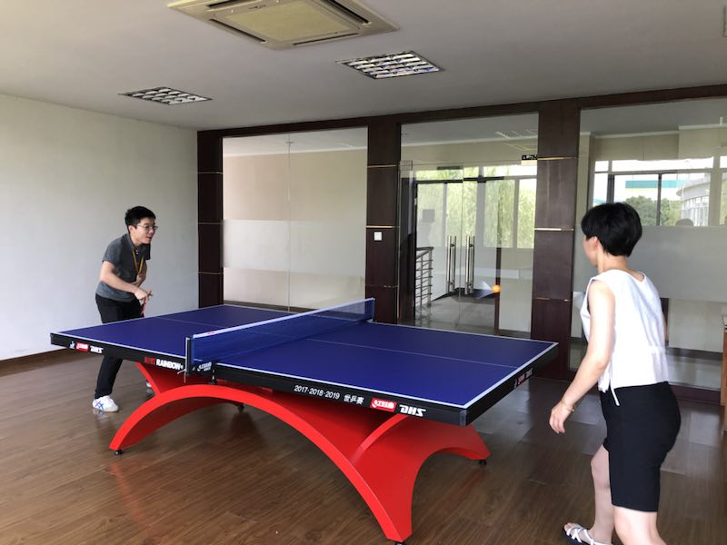 浙江中金格派乒乓球室正式面向全體員工免費(fèi)開(kāi)放啦！